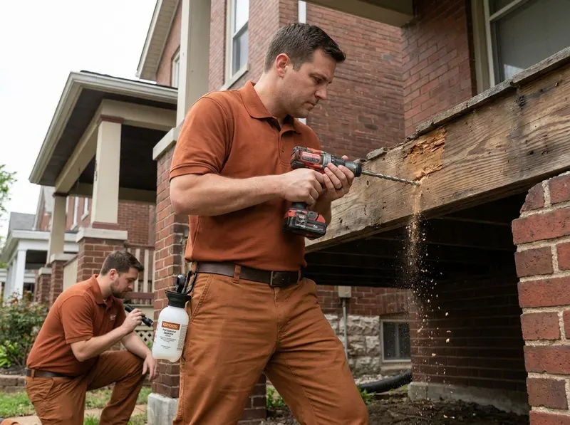 Wood-Boring Carpenter Ant Remediation in Saint Louis, MO